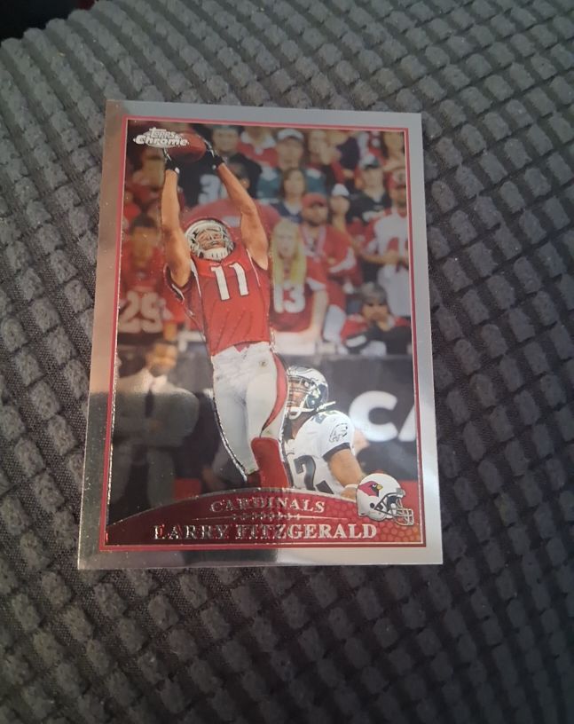 2009 Topps Chrome #TC83 Larry Fitzgerald — front