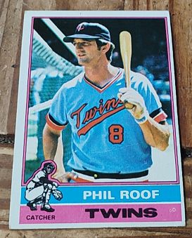 1976 Topps #424 Phil Roof — front