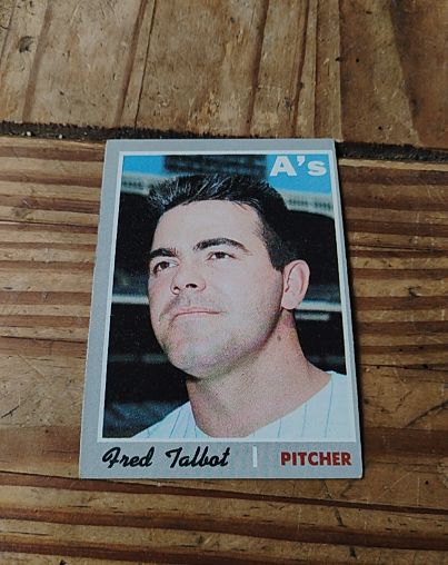 1970 Topps #287 Fred Talbot — front