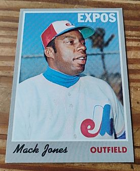 1970 Topps #38 Mack Jones — front
