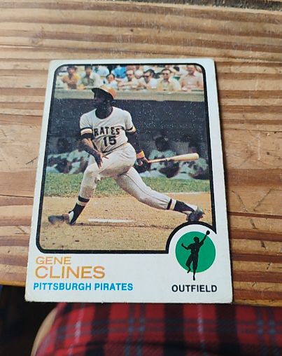 1973 Topps #333 Gene Clines — front