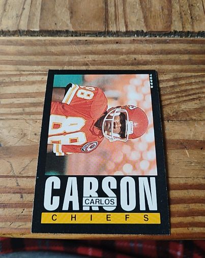 1985 Topps #273 Carlos Carson — front