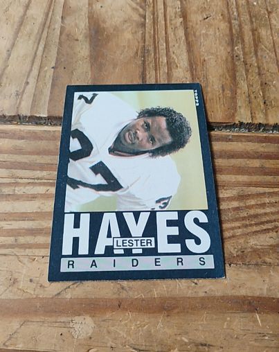 1985 Topps #289 Lester Hayes — front