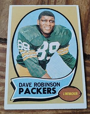 1970 Topps #102 Dave Robinson — front