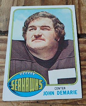 1976 Topps #127 John Demarie — front