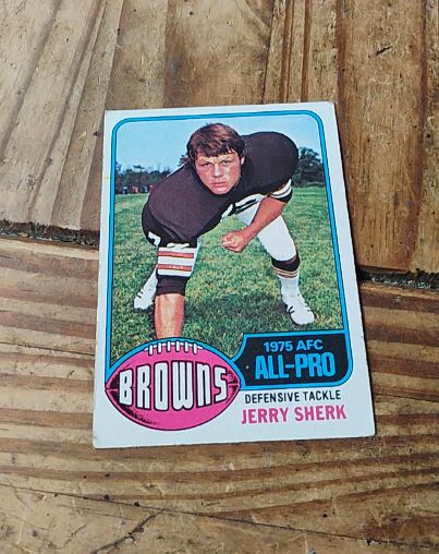 1976 Topps #60 Jerry Sherk — front