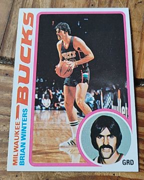 1978-79 Topps #76 Brian Winters Milwaukee Bucks — front