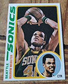 1978-79 Topps #19 Marvin Webster — front