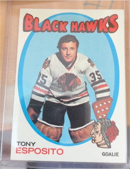 1971-72 Topps #110 Tony Esposito — front