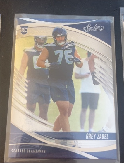 2025 Panini Absolute Football #125 Grey Zabel — front