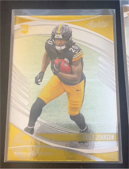 2025 Panini Absolute #148 Kaleb Johnson — front