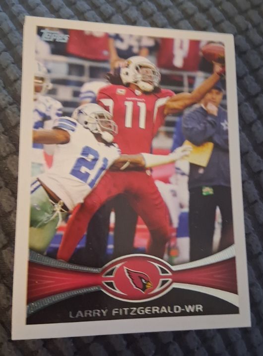 2012 Topps #150 Larry Fitzgerald Arizona Cardinals — front