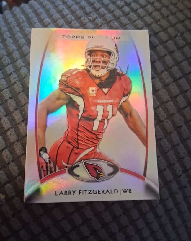 2012 Topps Platinum #88 Larry Fitzgerald — front