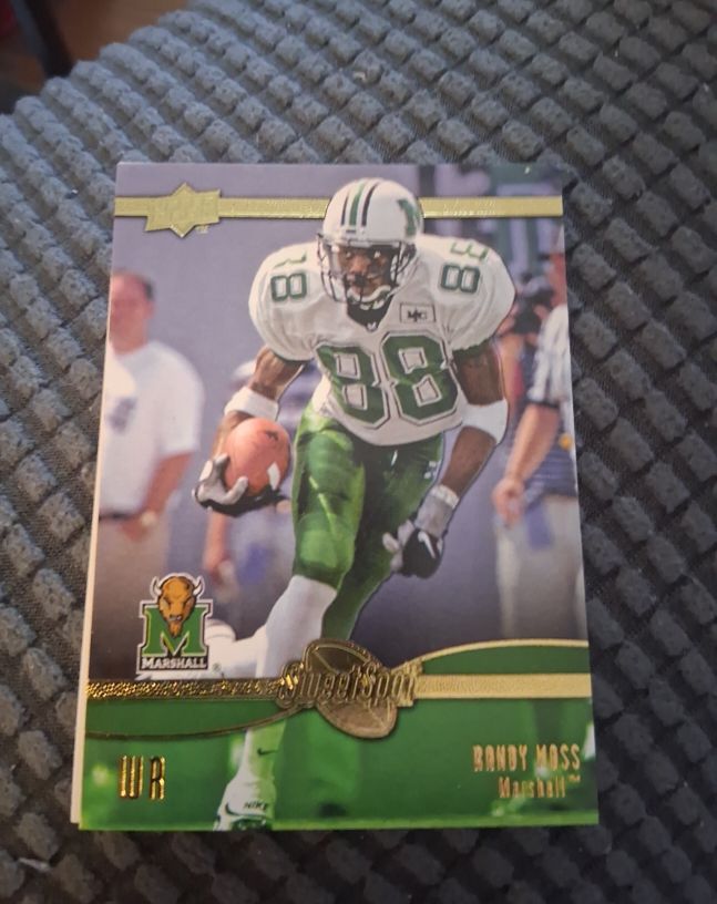 2010 Upper Deck NCAA Sweet Spot #67 Randy Moss — front