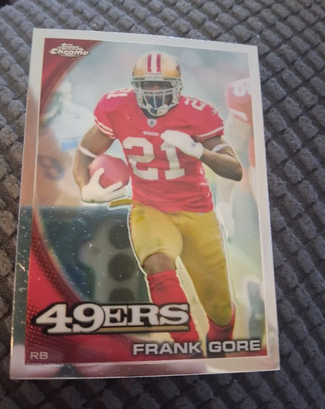 2010 Topps Chrome #C169 Frank Gore — front