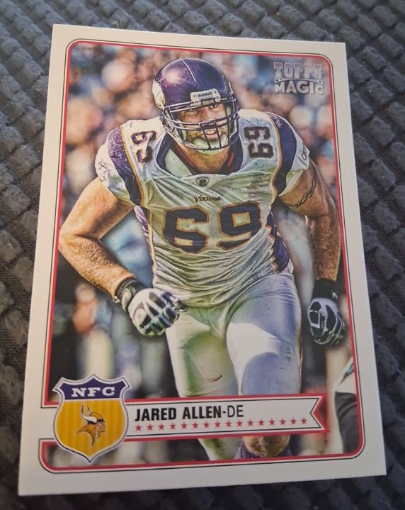 2012 Topps Magic Jared Allen #N/A — front