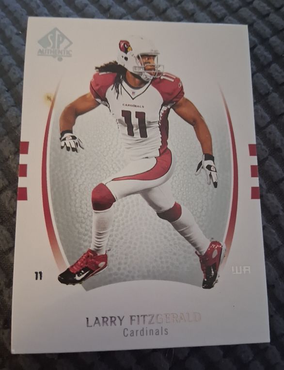 2007 Upper Deck SP Authentic #53 Larry Fitzgerald — front