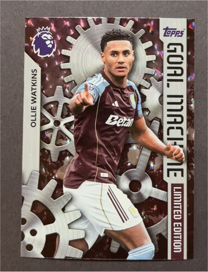 2025-26 Topps Premier League Goal Machine #GM1 Ollie Watkins — front