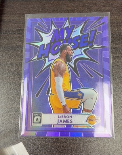 2020-21 Donruss Optic #4 LeBron James My House — front