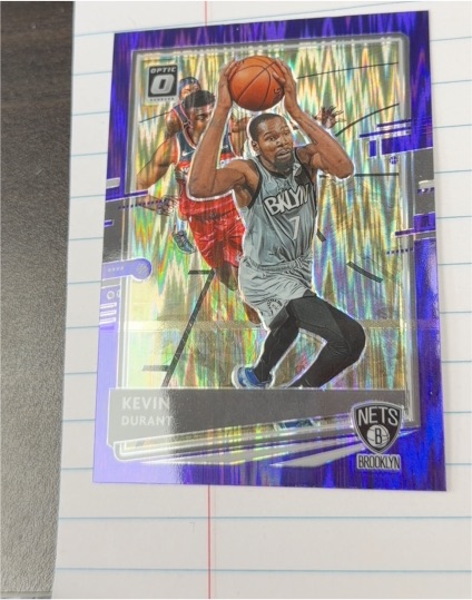 2020-21 Donruss Optic #136 Kevin Durant — front
