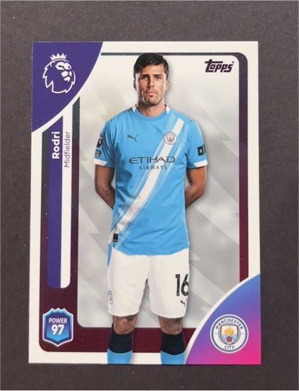 2025-26 Topps Premier League #188 Rodri — front