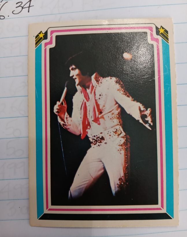 1978 Boxcar Enterprises #35 Elvis Presley — front