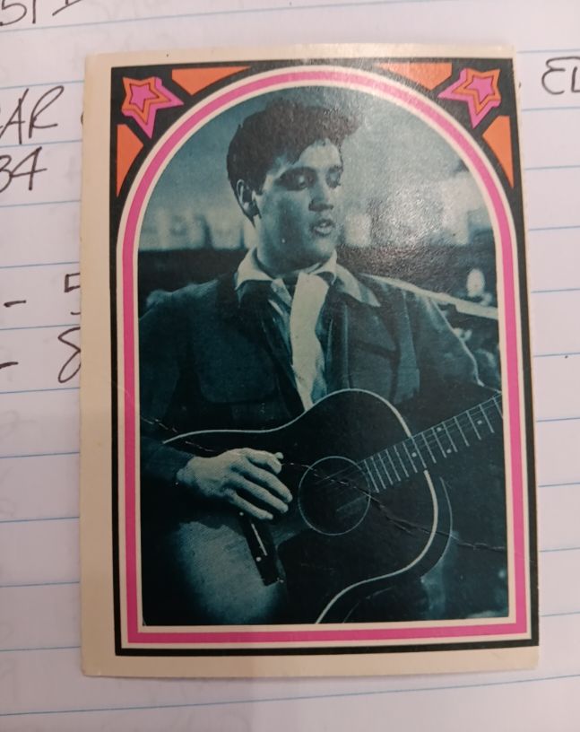 1978 Donruss #19 Elvis Presley — front