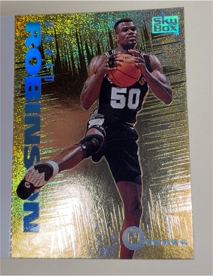 1994-95 SkyBox E-Motion #9 David Robinson — front