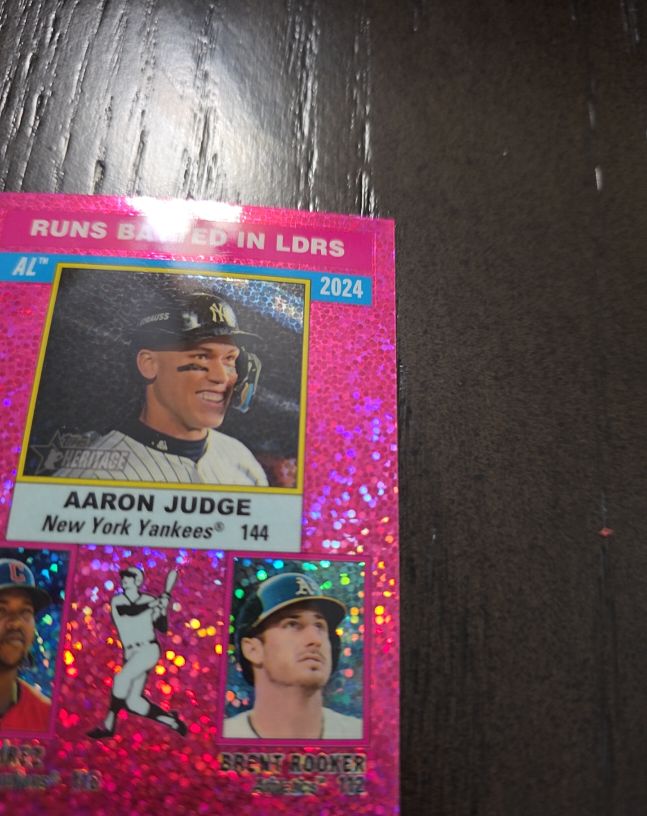 2024 Topps Heritage #144 Aaron Judge — front