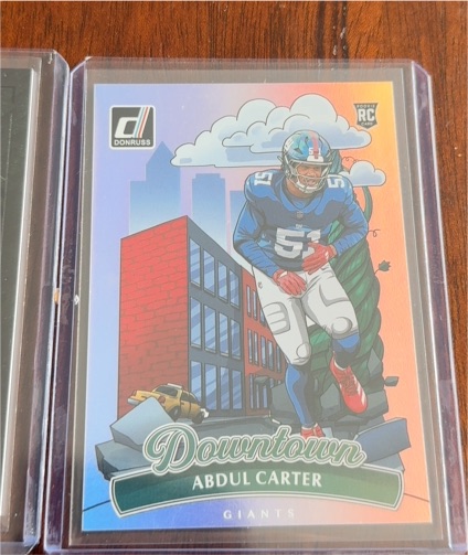 2025 Donruss #20 Abdul Carter Downtown Rookie — front