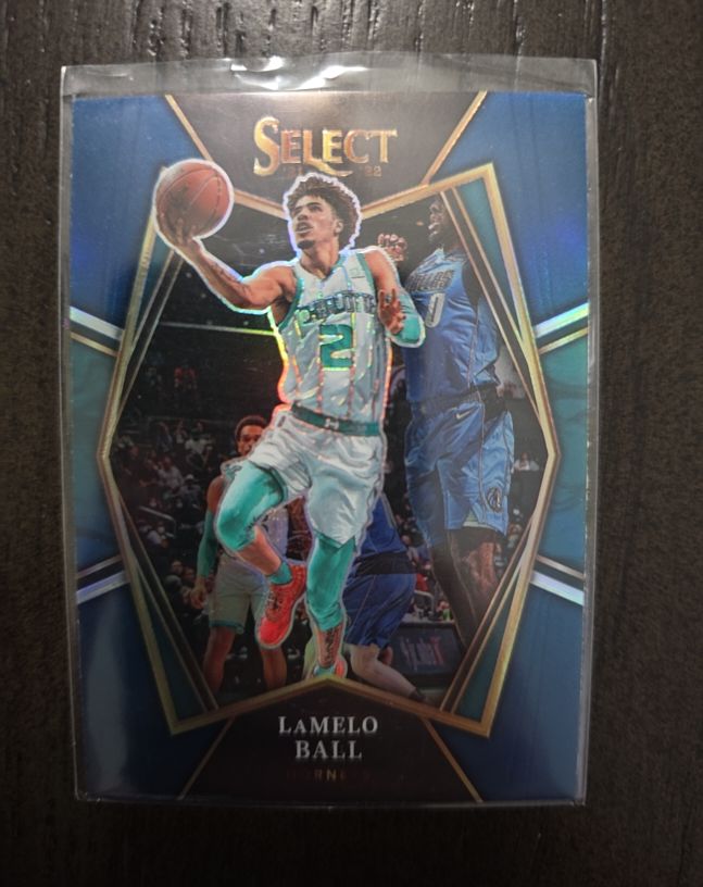 2021-22 Panini Select Premier Level #185 LaMelo Ball — front