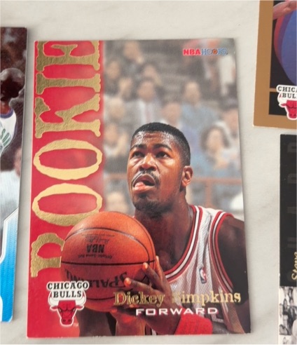 1994-95 NBA Hoops #314 Dickey Simpkins — front
