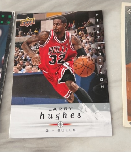 2008 Upper Deck First Edition #32 Larry Hughes — front