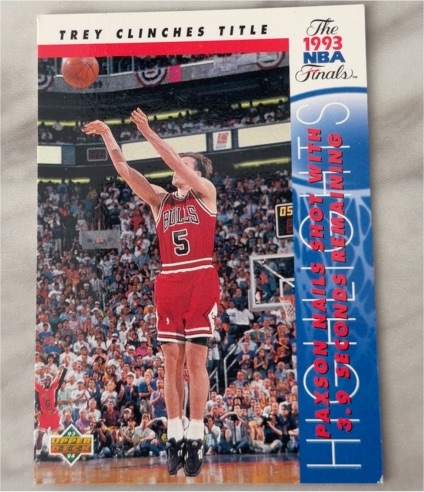 1993-94 Upper Deck #206 John Paxson — front