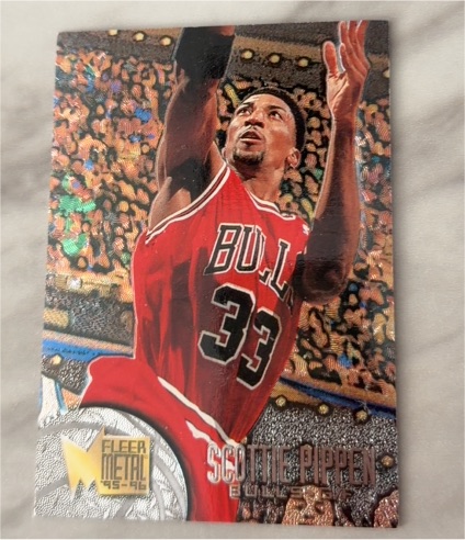 1995-96 Fleer Metal #15 Scottie Pippen — front