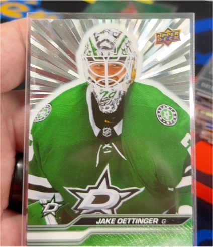 2023-24 Upper Deck #60 Jake Oettinger — front
