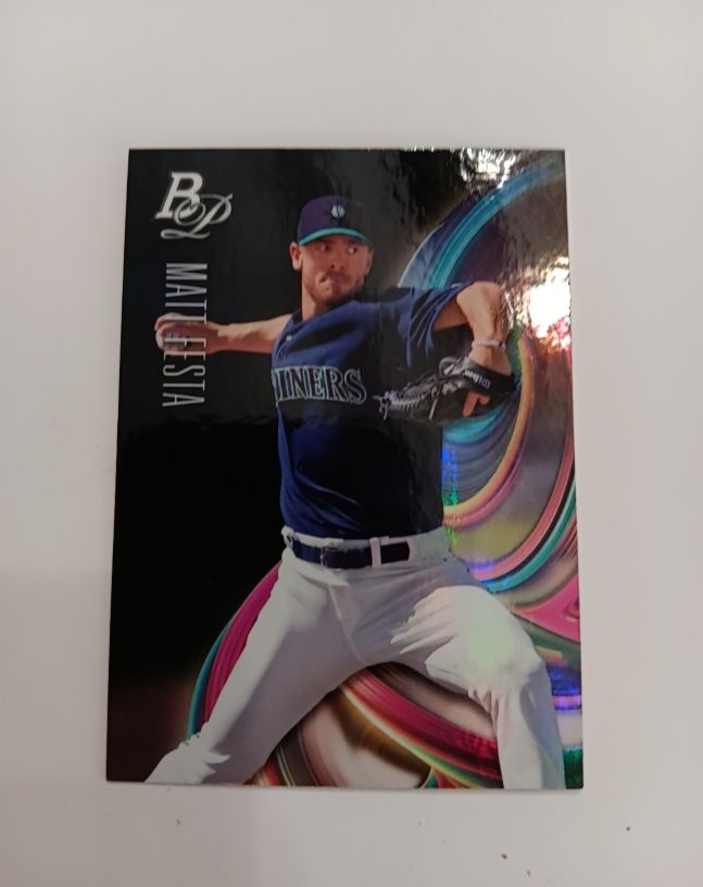 2018 Bowman Platinum Top Prospects #TOP-37 Matt Festa — front