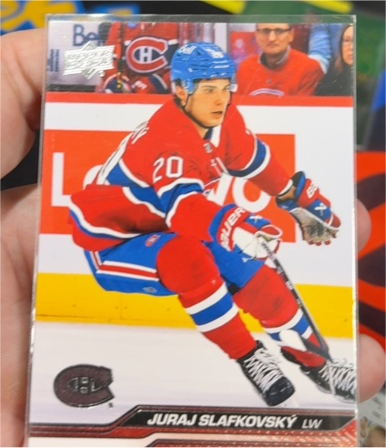 2023-24 Upper Deck Series 1 #99 Juraj Slafkovsky — front