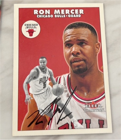 2000-01 Fleer Tradition #77 Ron Mercer — front