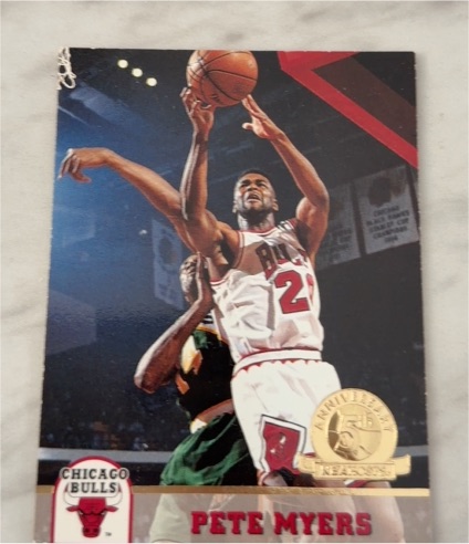 1993-94 Hoops #314 Pete Myers — front
