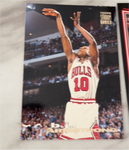 1993-94 Topps Stadium Club #74 B.J. Armstrong — front