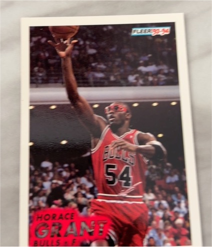 1993-94 Fleer #27 Horace Grant — front
