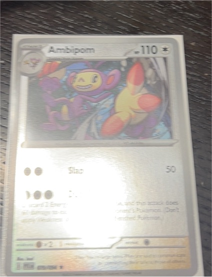 2023 Pokémon ME02: Phantasmal Flames #079 Ambipom — front