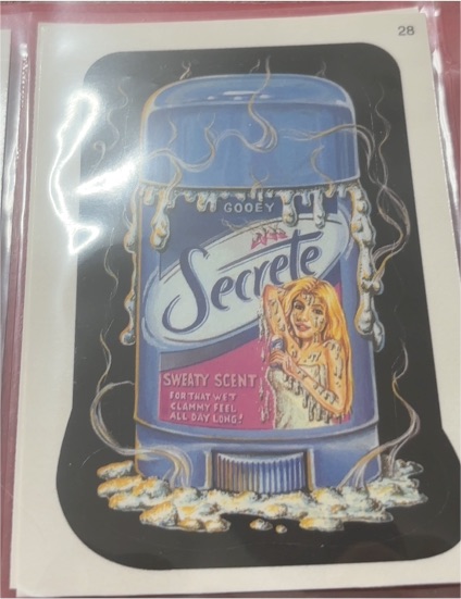 2006 Topps Wacky Packages All-New Series 3 #28 Secrete — front