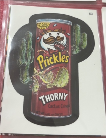 2005 Topps Wacky Packages All New Series 3 #53 Prickles — front