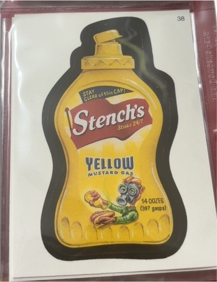 2005 Topps Wacky Packages All-New Series 3 #38 Stench's — front
