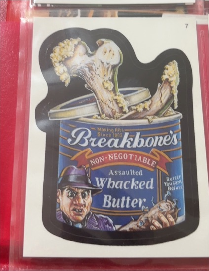 2005 Topps Wacky Packages All-New Series 3 #7 Breakbone's — front