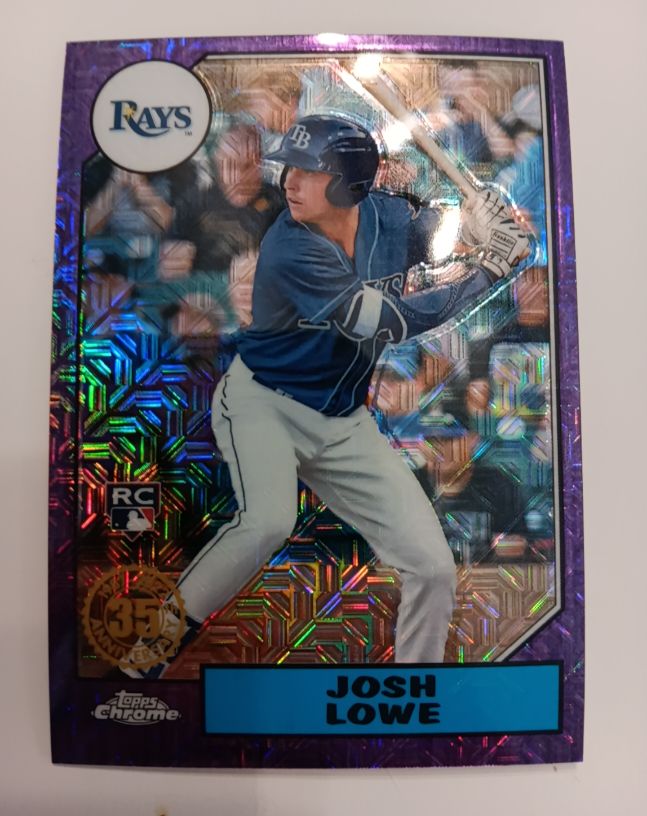 2022 Topps Chrome #T87C2-74 Josh Lowe — front