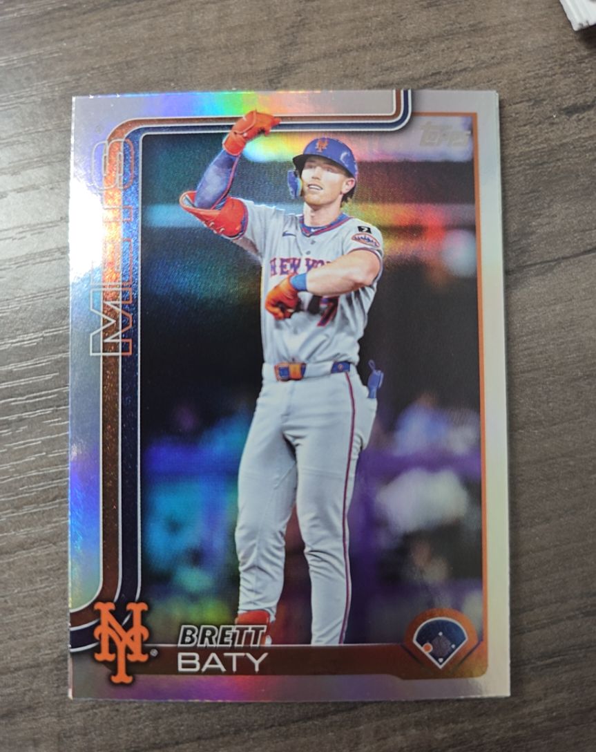 2025 Topps Update Series #US155 Brett Baty — front