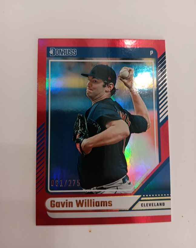 2024 Donruss #45 Gavin Williams — front